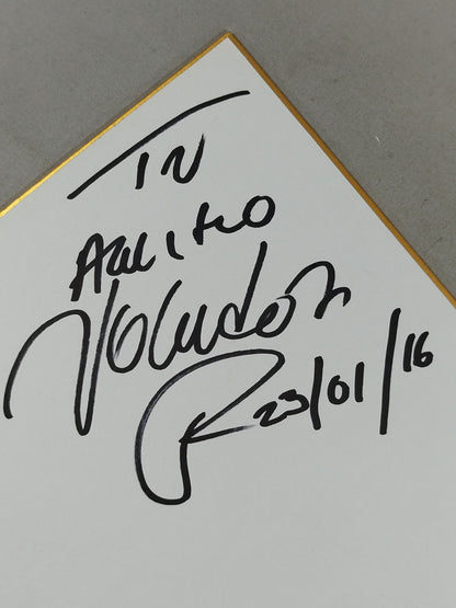 Volador  Jr. & Bobby Si (FANTASTICA MANIA) Shikishi ( Autograph board ) )