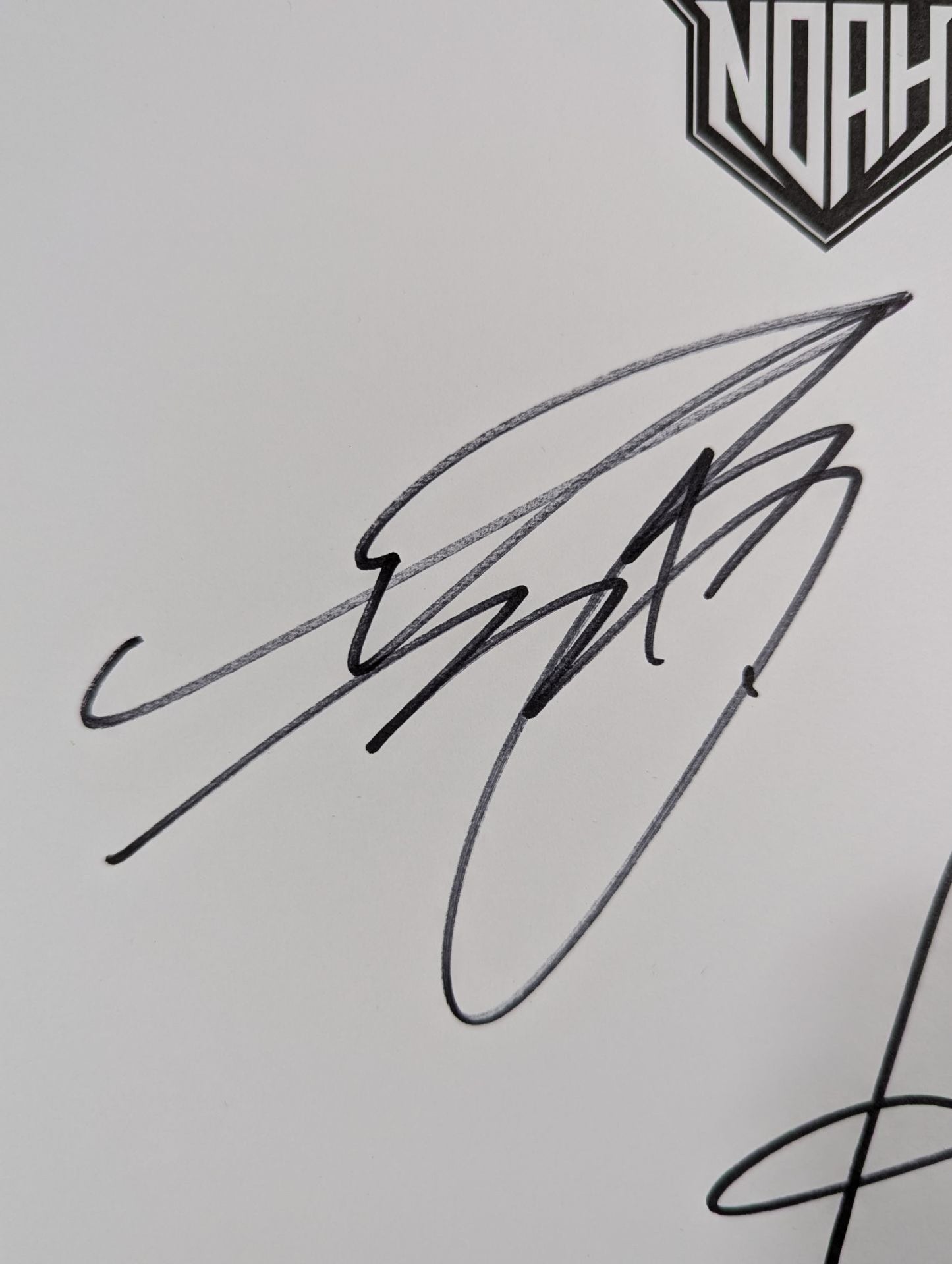 ★GLG★ Jack Morris & Anthony Green (NOAH exclusive Shikishi ( Autograph board ) )