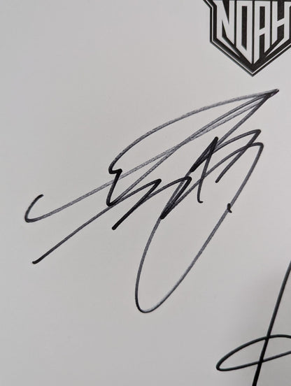 ★GLG★ Jack Morris & Anthony Green (NOAH exclusive Shikishi ( Autograph board ) )