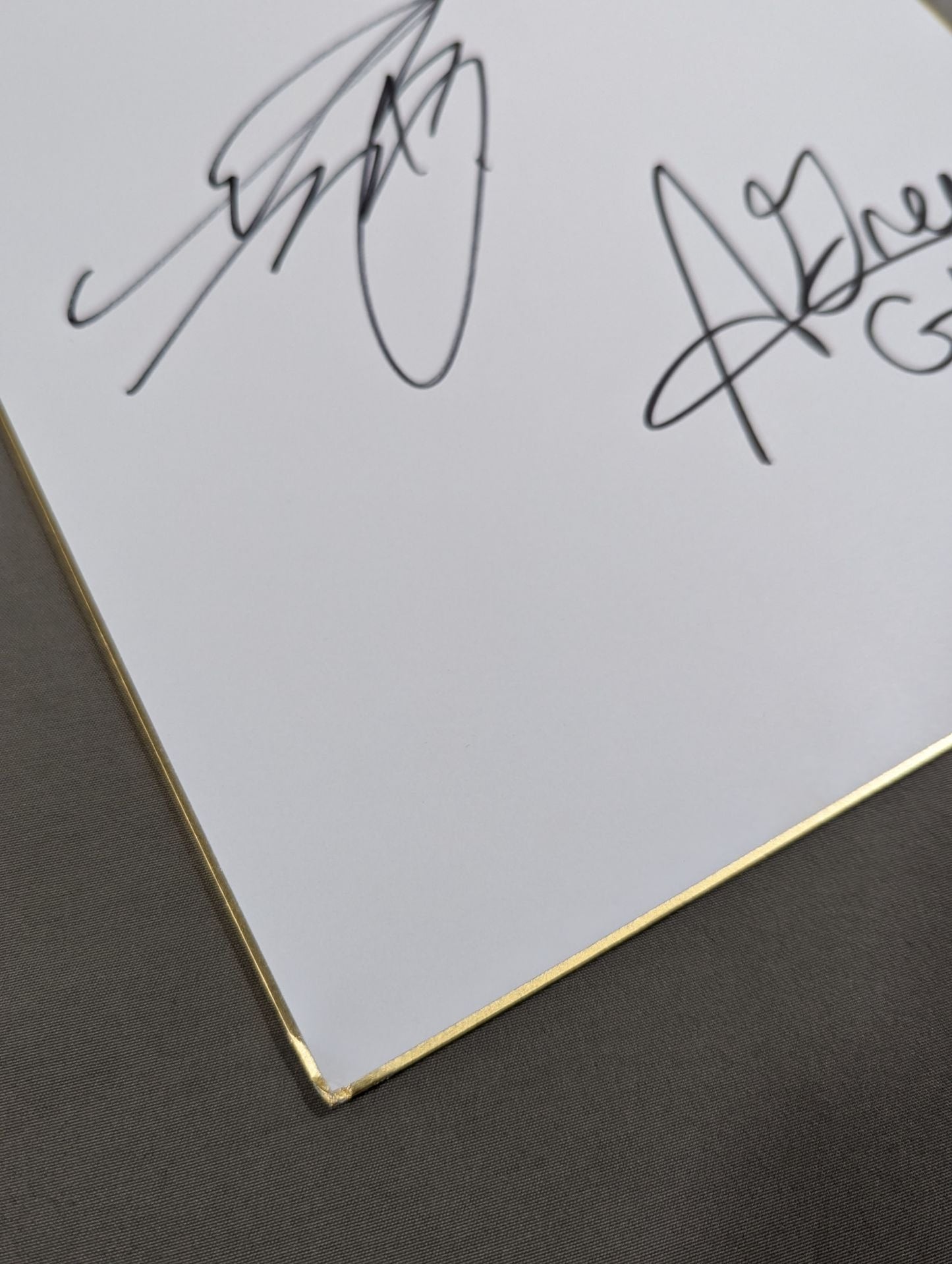 ★GLG★ Jack Morris & Anthony Green (NOAH exclusive Shikishi ( Autograph board ) )