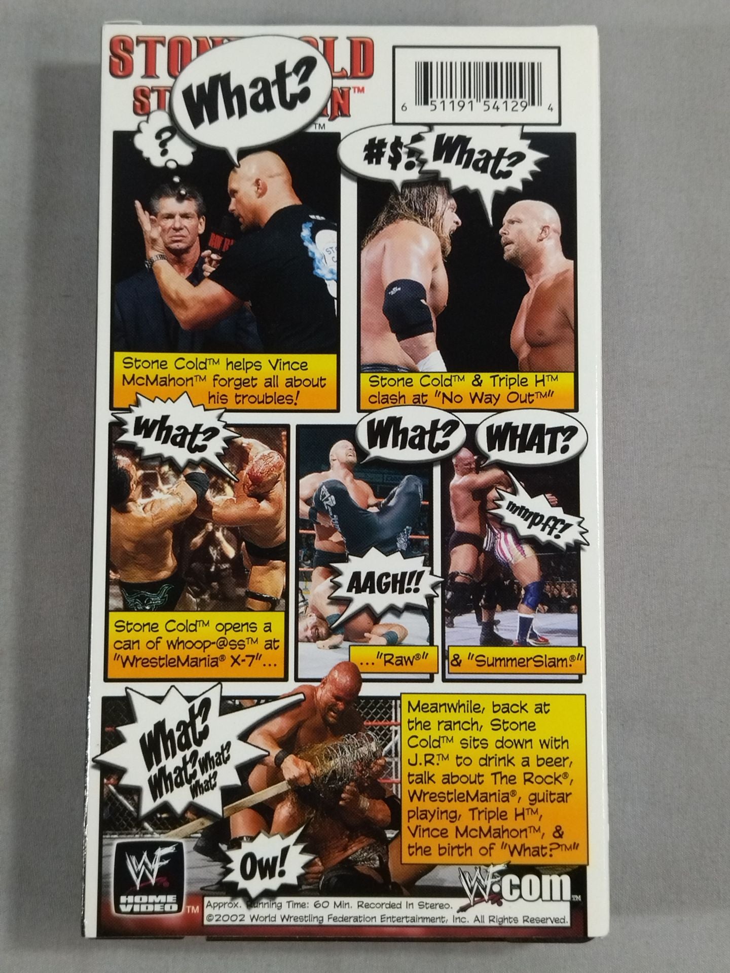 WWF54129 STONE COLD STEVE AUSTIN What?