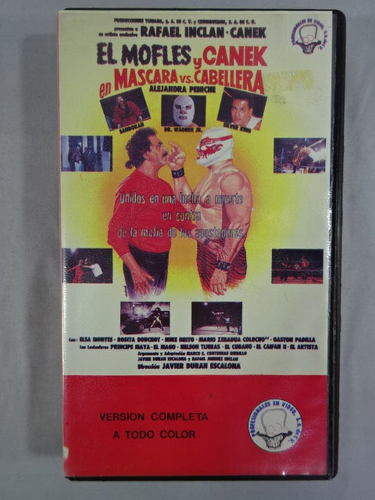 EL MOFLES Y CANEK EN MASCARAvs.CABELLERA