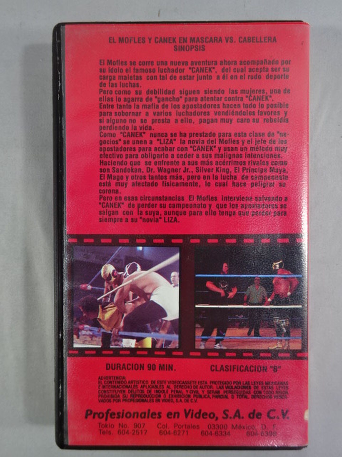 EL MOFLES Y CANEK EN MASCARAvs.CABELLERA