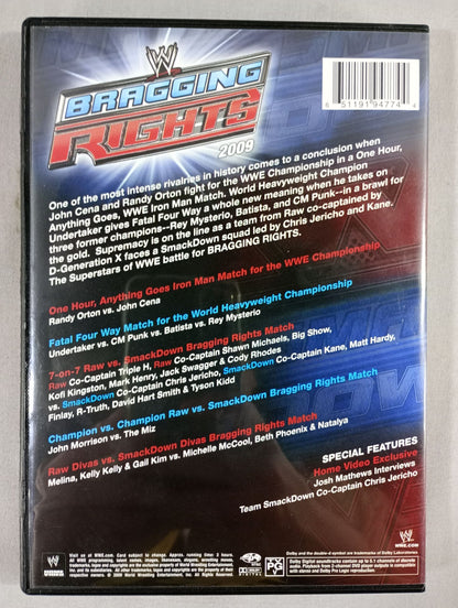 WWE BRAGGING RIGHTS 2009