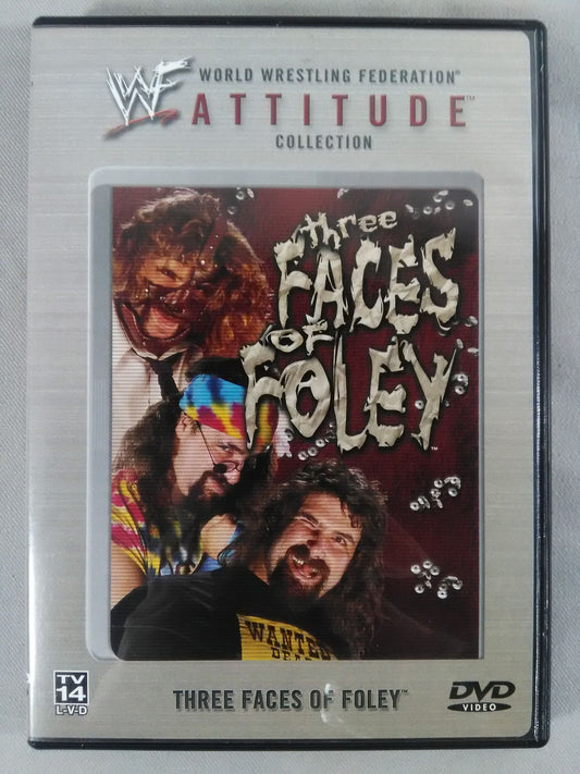 THREE FACES OF FOLEY WWF ATTITUDE COLLECTION