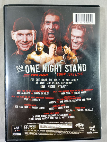 ONE NIGHT STAND 2007