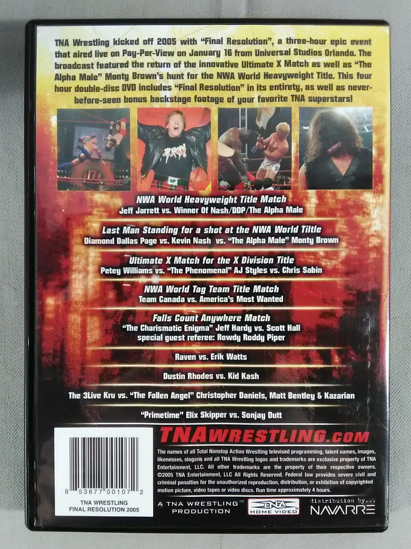 TNA FINAL RESOLUTION 2005