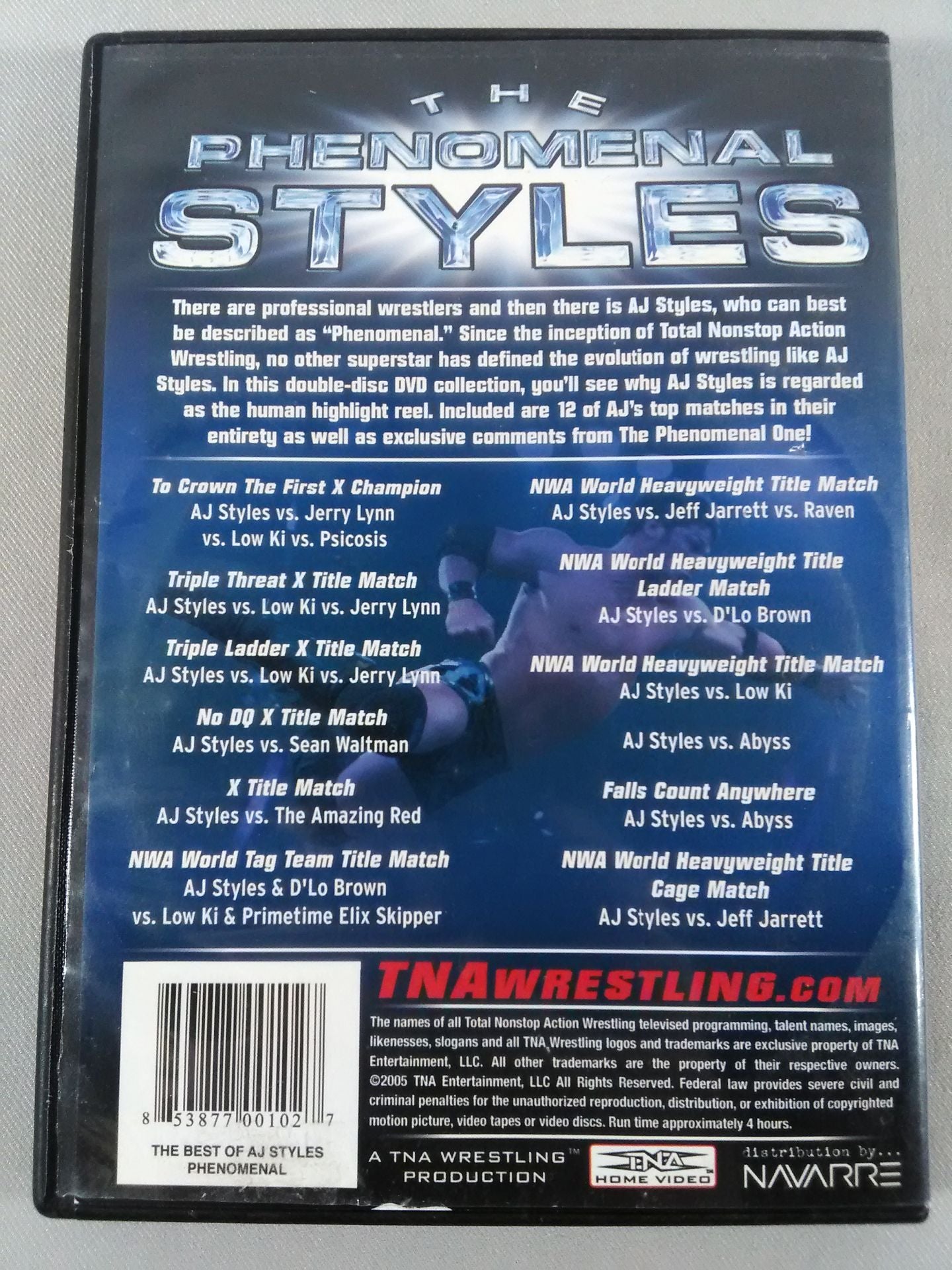 THE BEST OF AJ STYLES PHENOMENAL