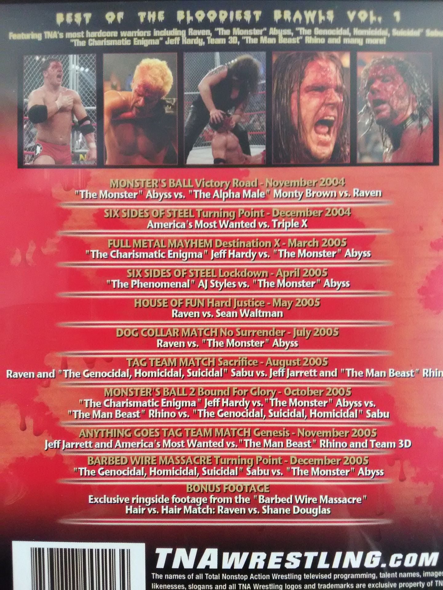 TNA BEST OF THE BLOODIEST BRAWLS VOL.1