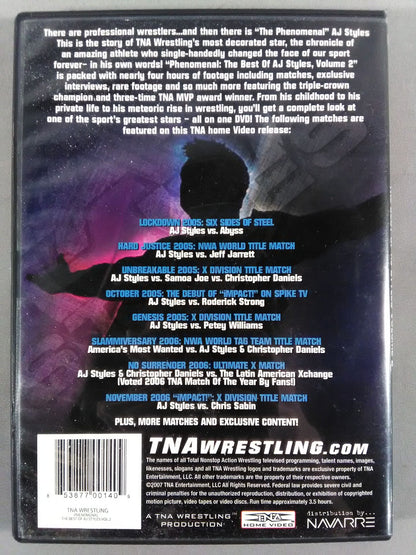 TNA PHENOMENAL VOL.2 / THE BEST OF AJ STYLES