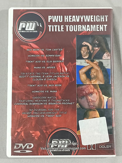 PWU HEAVYWEIGHT TOURNAMENT