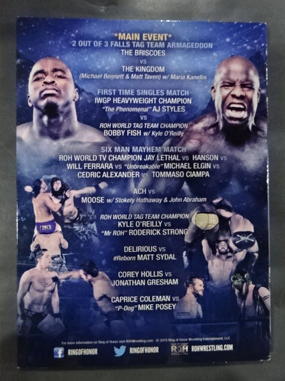 ROH WINTER WARRIORS TOUR 2015 ATLANTA