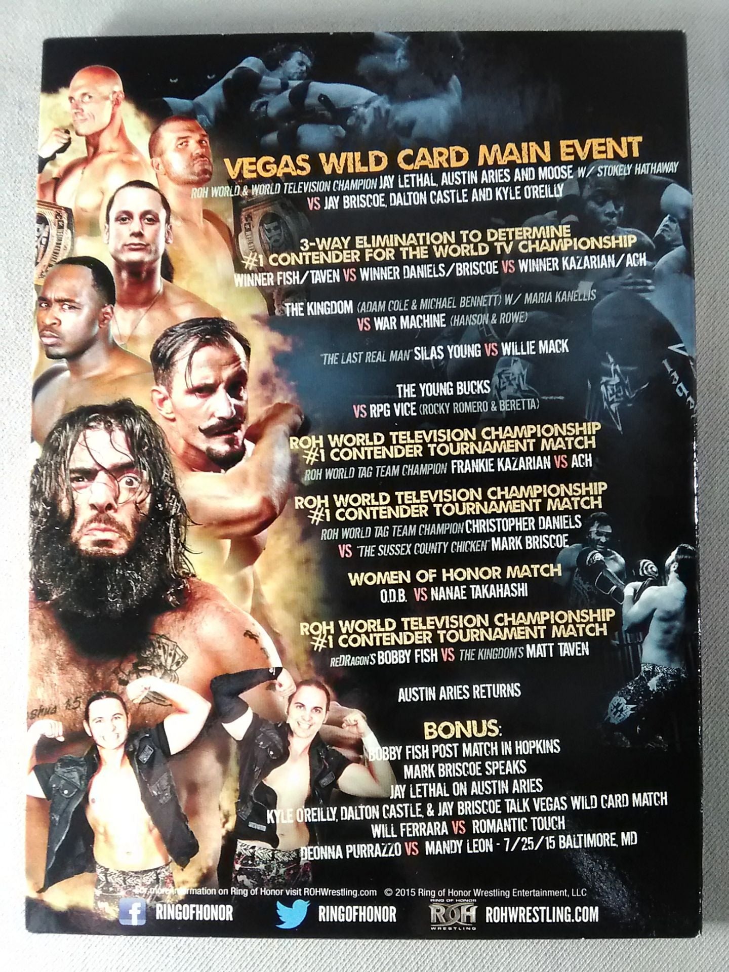 ROH AFTERSHOCK TOUR 2015 LAS VEGAS