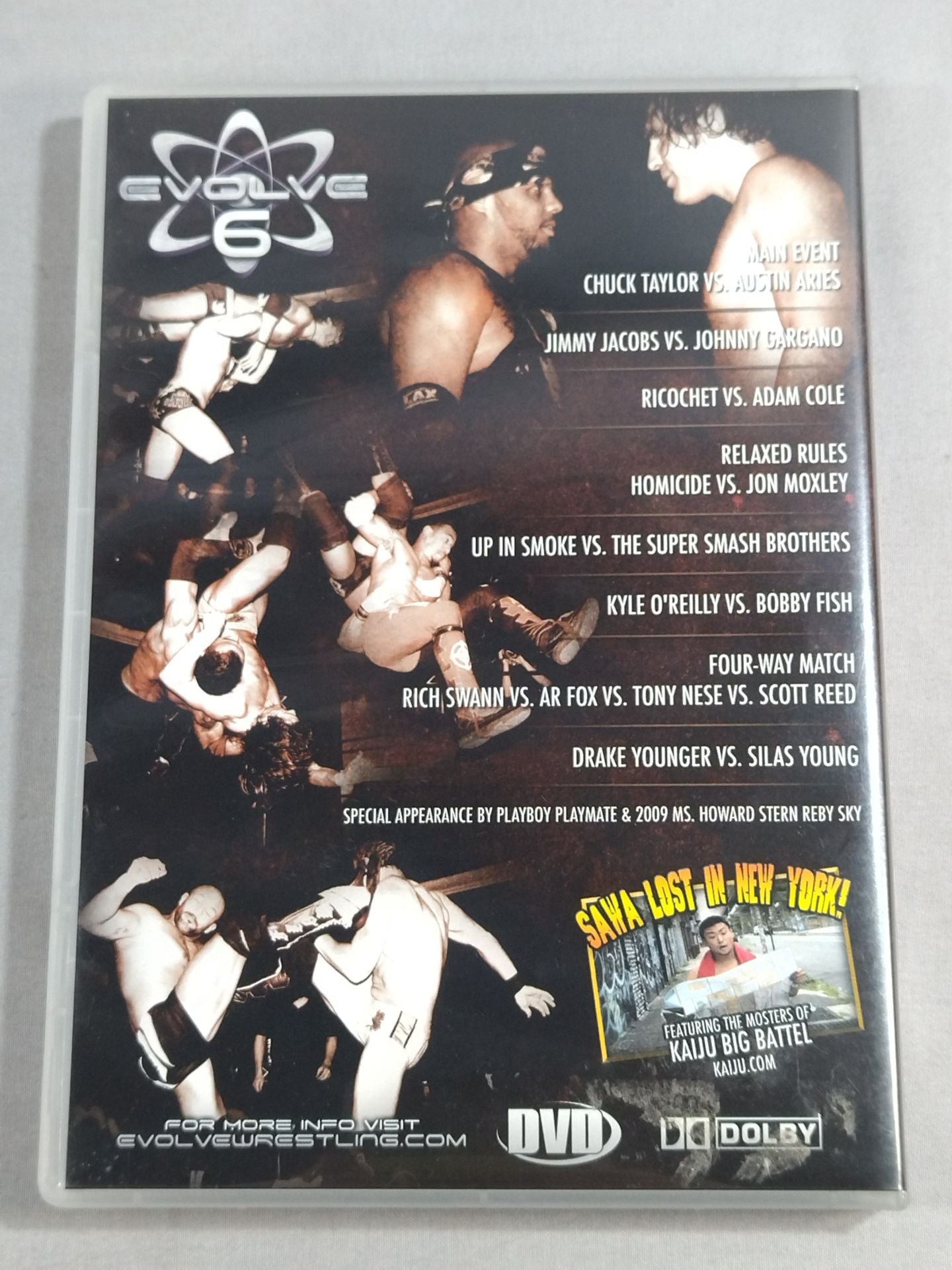 EVOLVE 6 / ARIES vs. TAYLOR