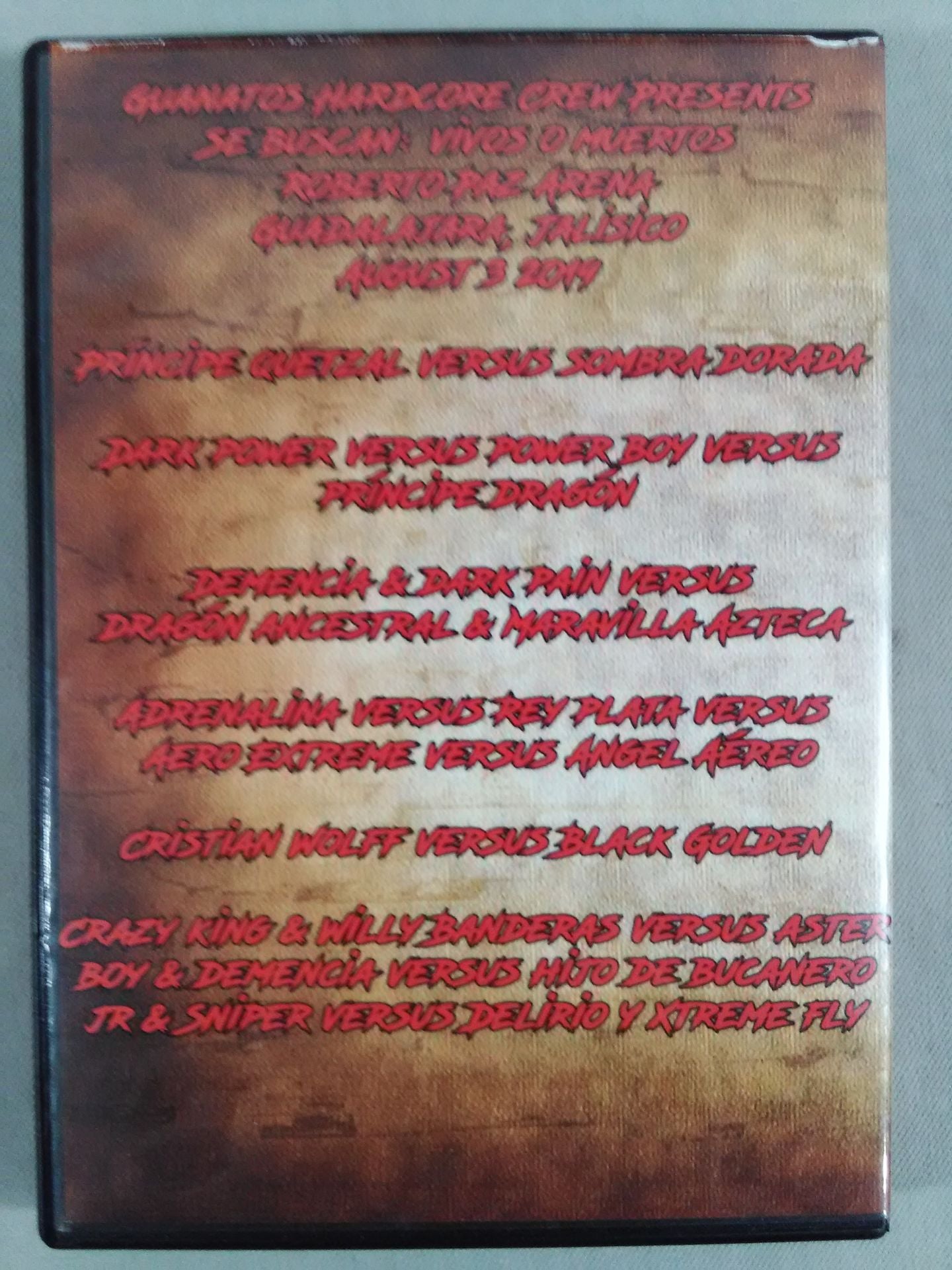 GHC SE BUSCAN VIVOS O MUERTOS 2019