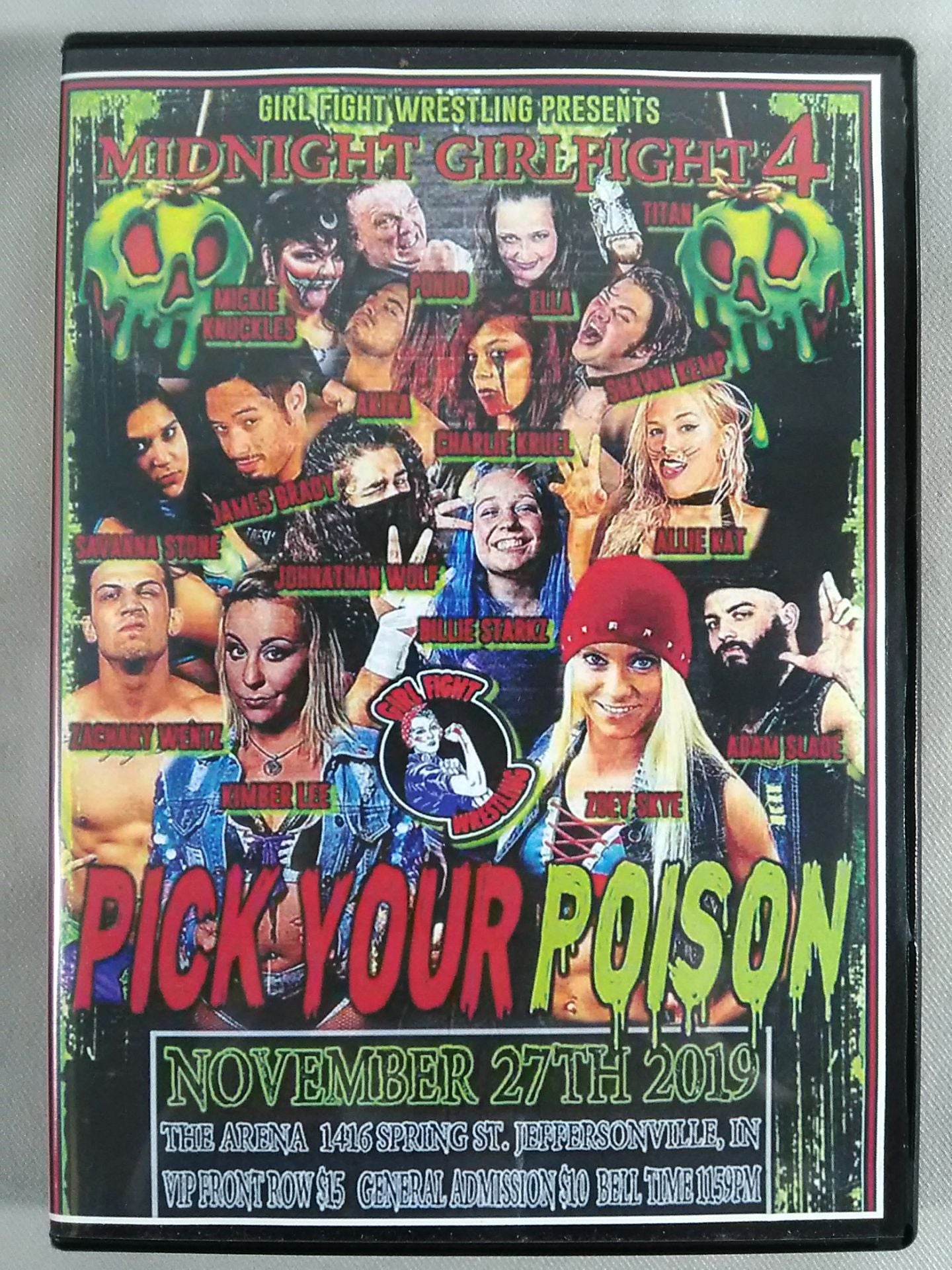 GIRL FIGHT WRESTLING - MIDNIGHT GIRLFIGHT4 11-27-19