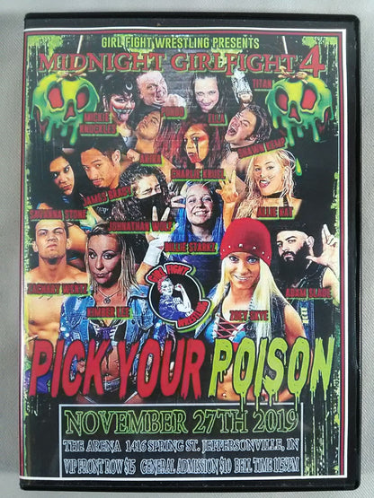 GIRL FIGHT WRESTLING - MIDNIGHT GIRLFIGHT4 11-27-19