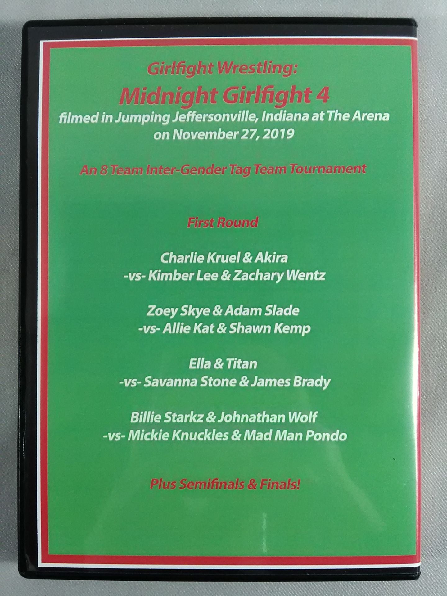 GIRL FIGHT WRESTLING - MIDNIGHT GIRLFIGHT4 11-27-19