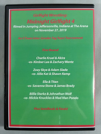 GIRL FIGHT WRESTLING - MIDNIGHT GIRLFIGHT4 11-27-19