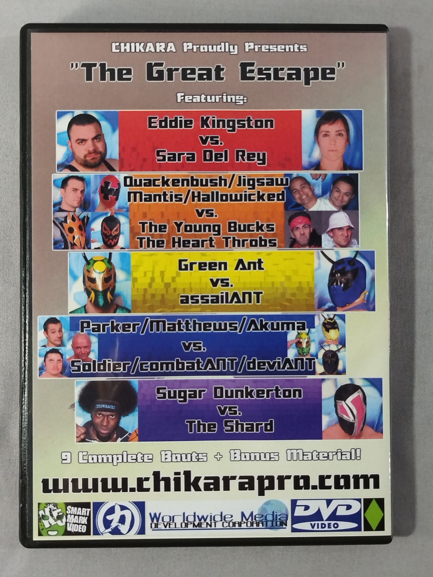 CHIKARA -7/28/12- PORTLAND，ME