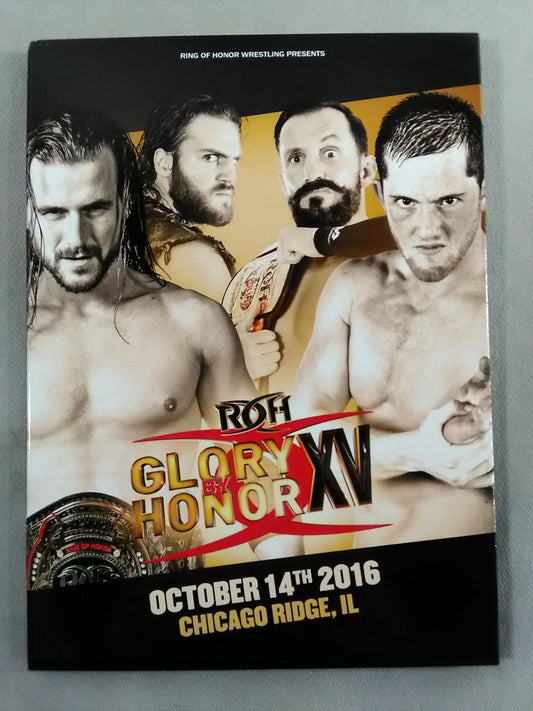 ROH GLORY BY HONOR XⅤ OCTOBER 14TH 2016