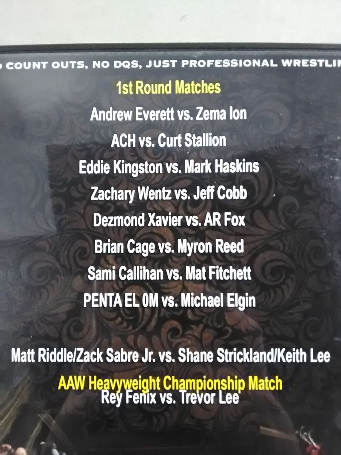 AAW JIM LYNAM MEMORIAL TOURNAMENT