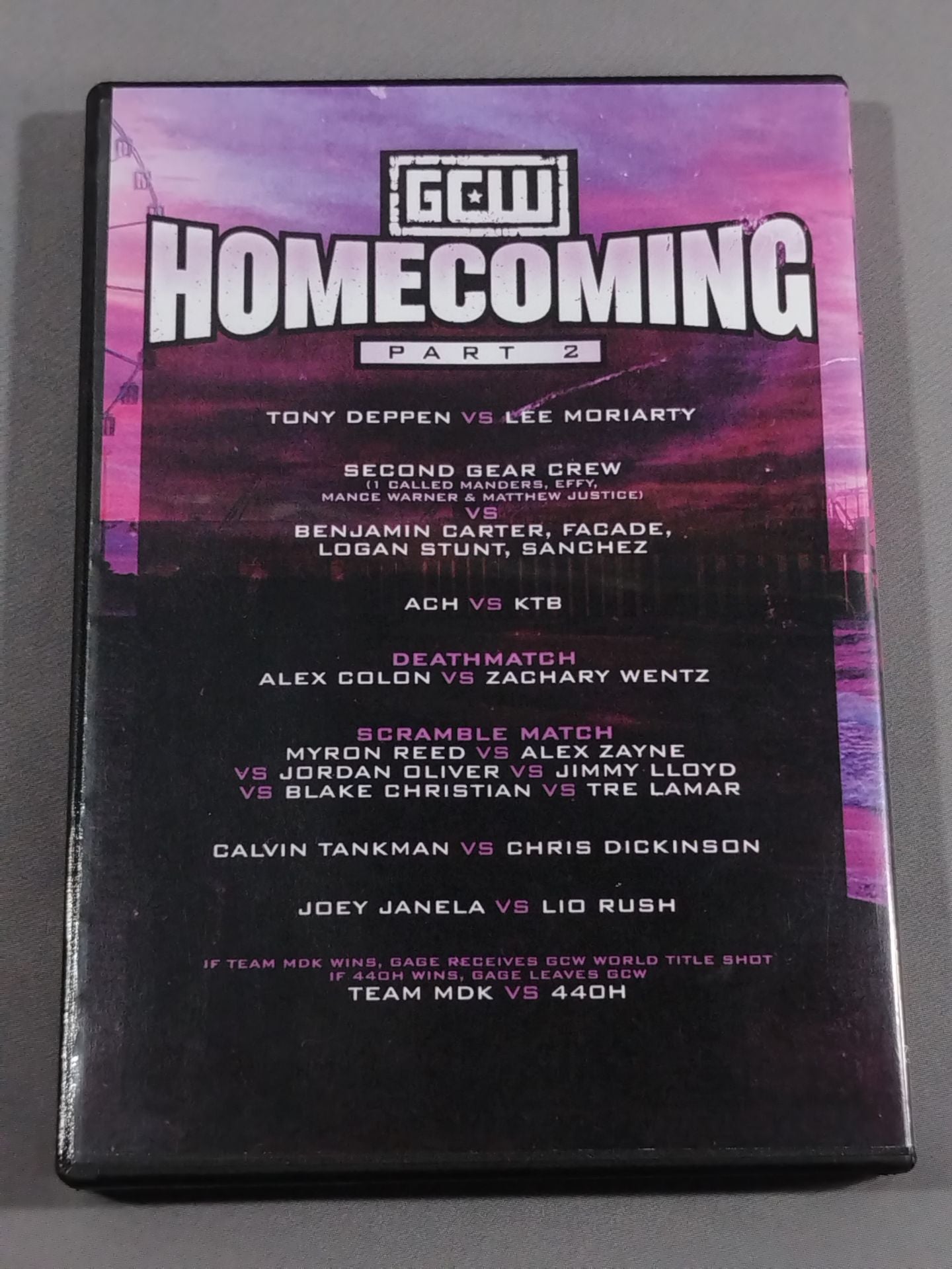 GCW HOMECOMING PART2