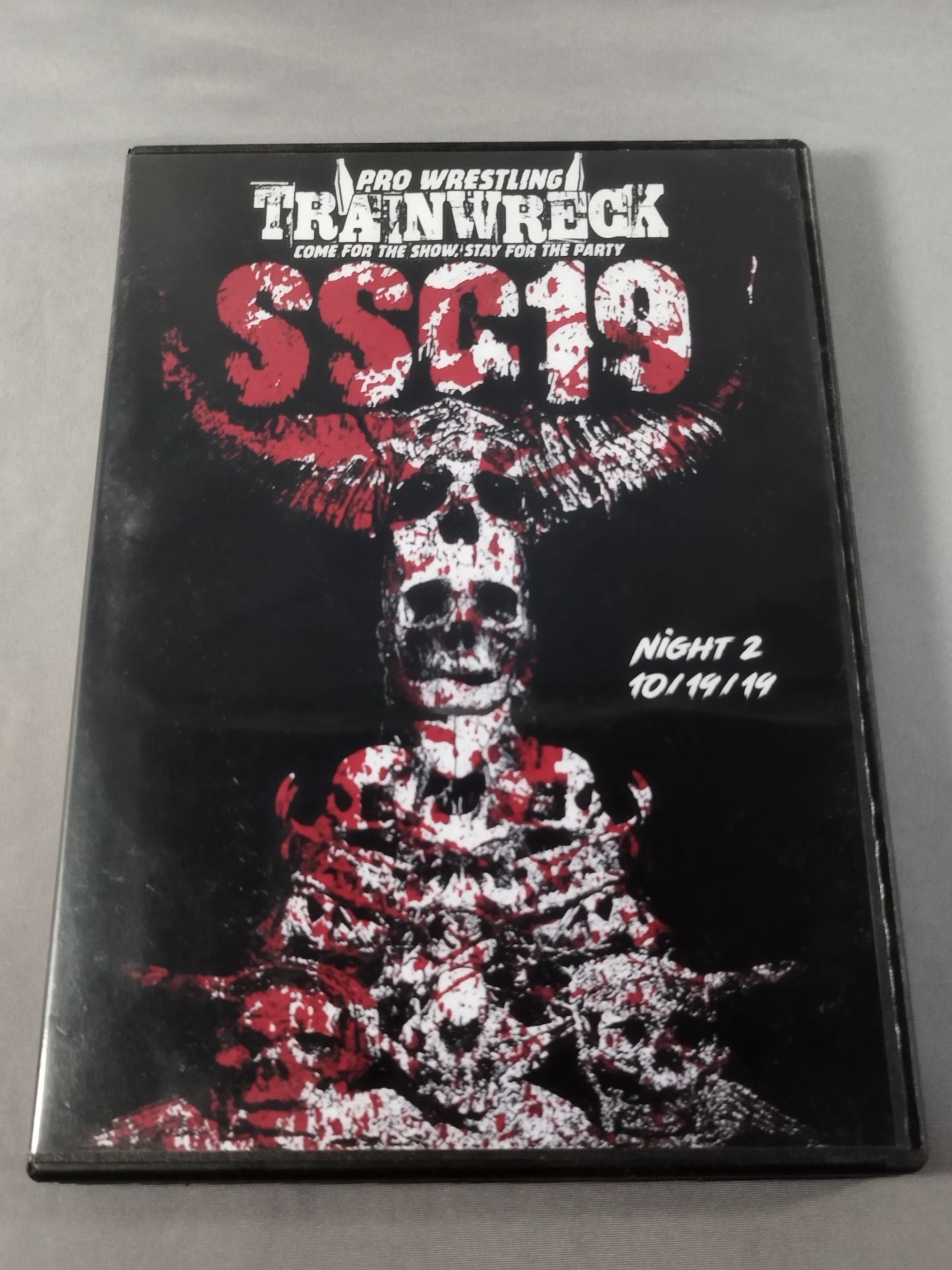 PRO WRESTLING TRAIN WRECK SOUTHERN SICKNESS 2019 NIGHT2