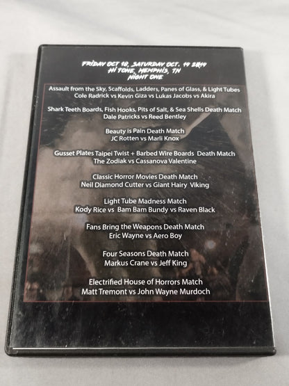 PRO WRESTLING TRAIN WRECK SOUTHERN SICKNESS 2019 NIGHT1