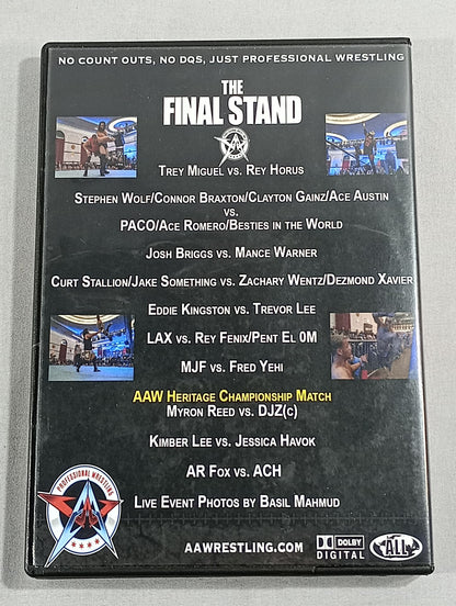 AAW THE FINAL STAND
