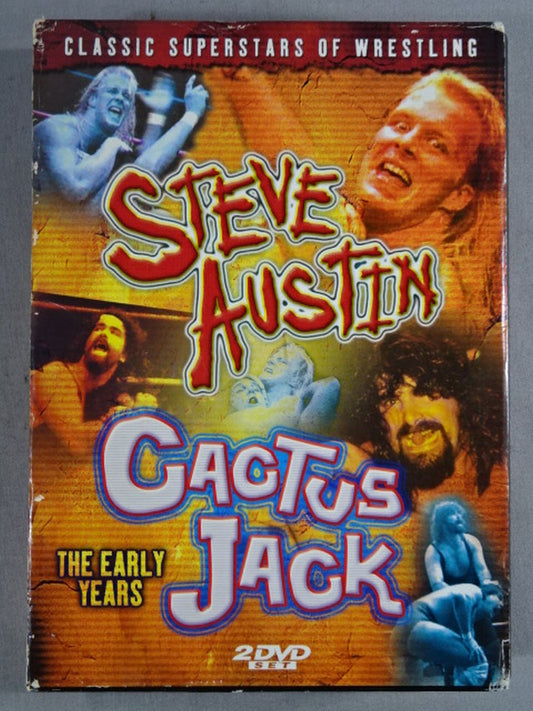 CLASSIC SUPERSTARS OF Wrestling  STEVE AUSTIN&CACTUS JACK