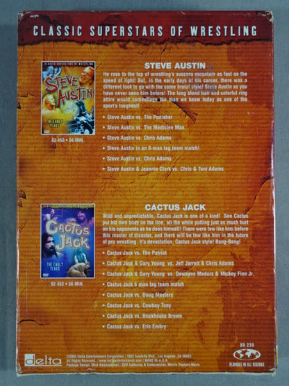 CLASSIC SUPERSTARS OF WRESTLING STEVE AUSTIN＆CACTUS JACK