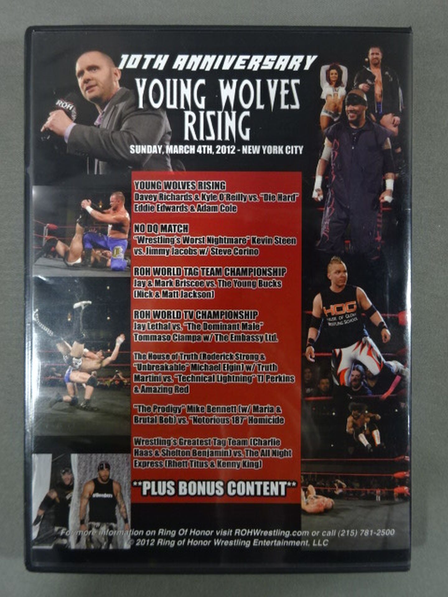 ROH 10TH ANNIVERSARY YOUNG WOLVES RISING