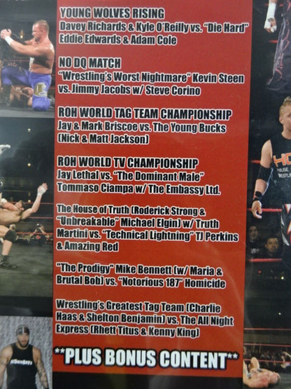 ROH 10TH ANNIVERSARY YOUNG WOLVES RISING