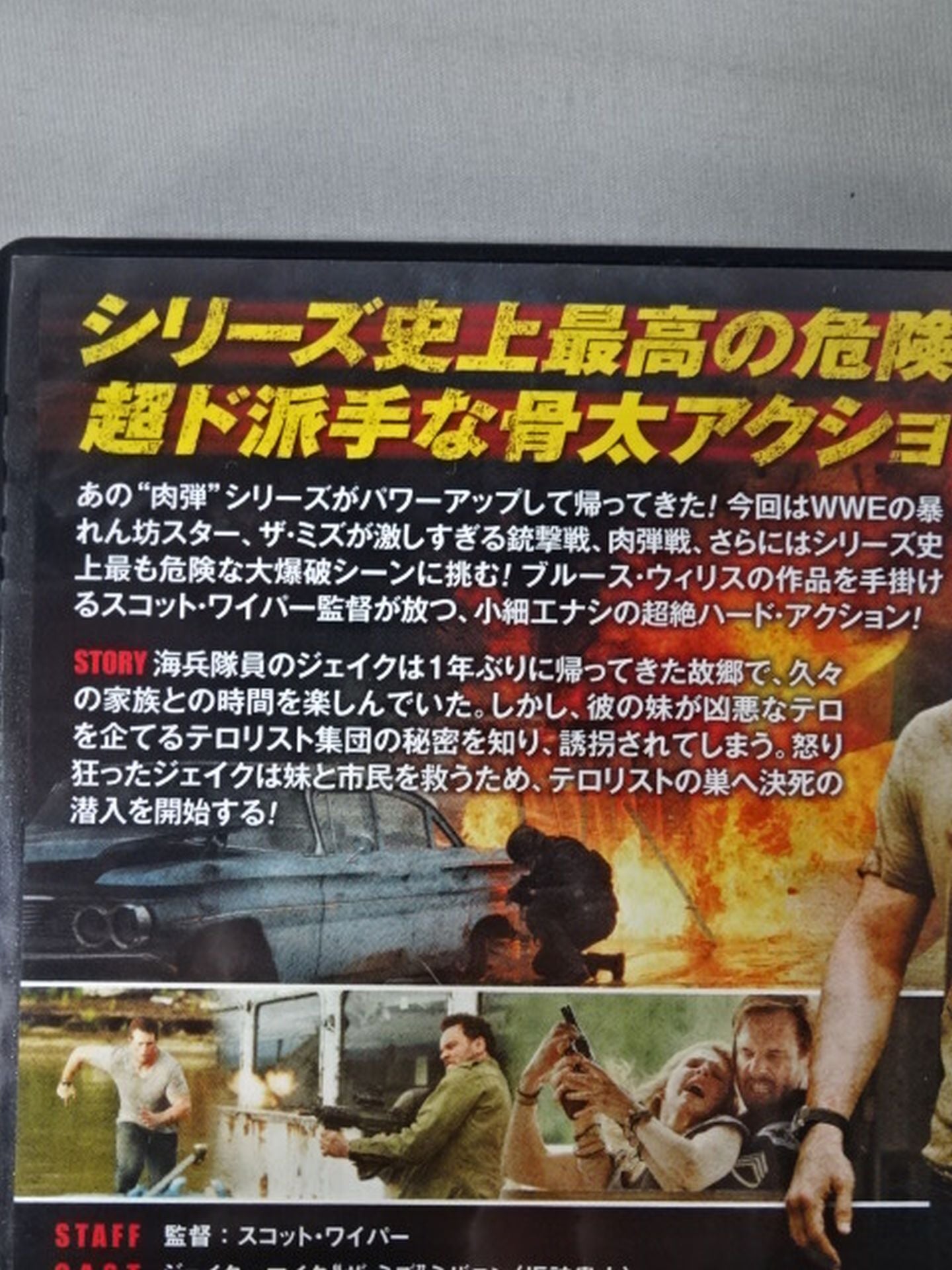 ★ザ・ミズ主演★ ネバー・サレンダー 肉弾無双