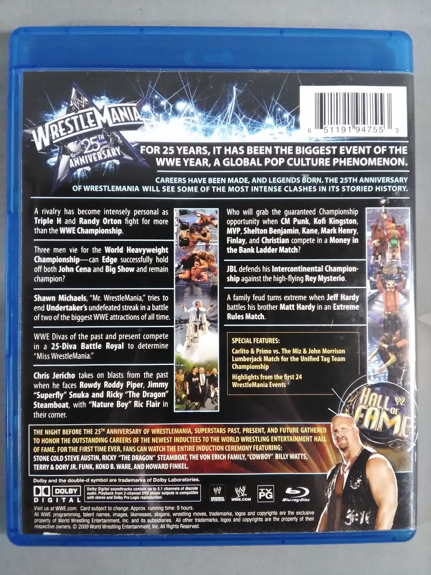 WRESTLE MANIA 25TH ANNIVERSARY