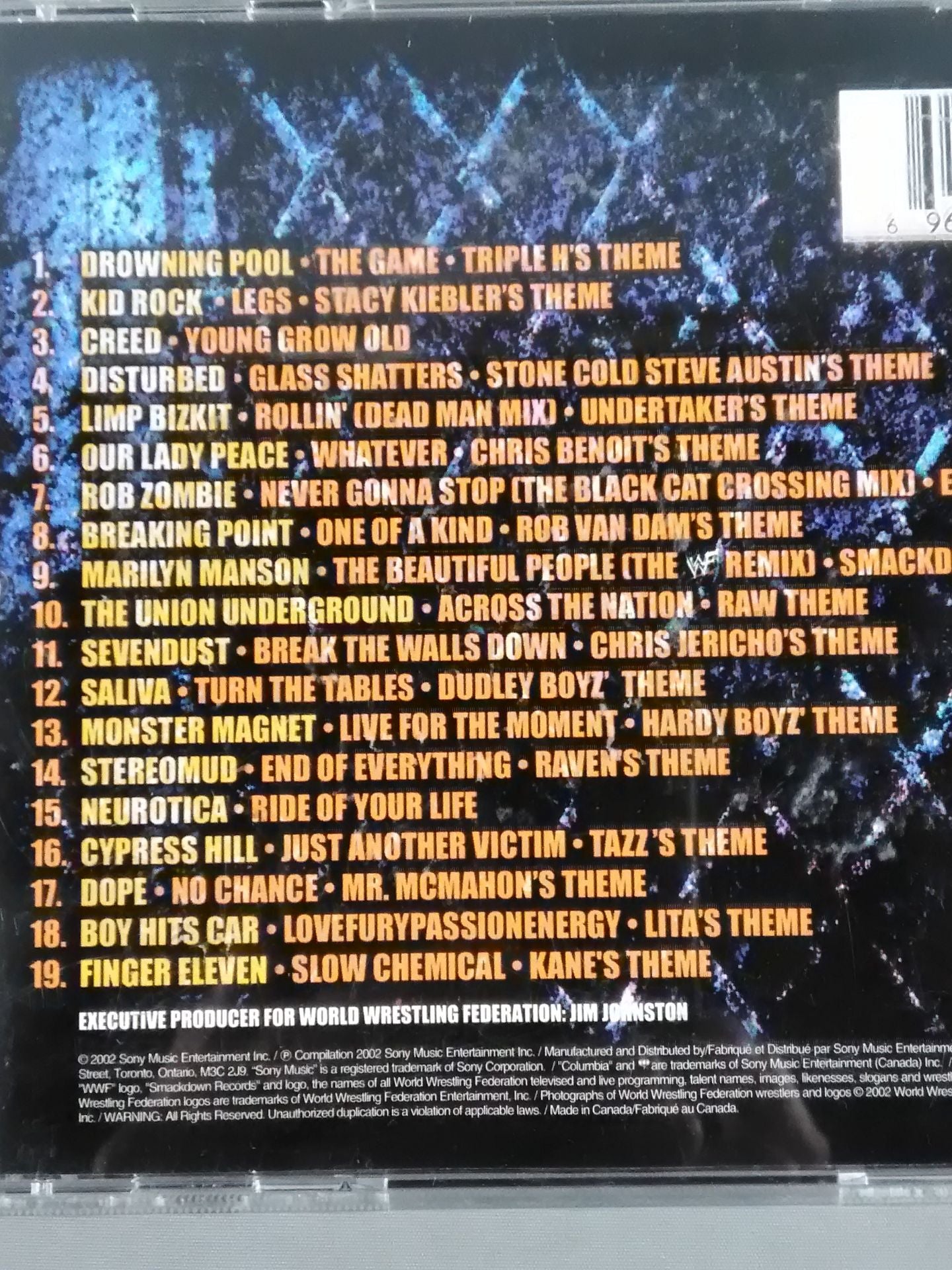 WWF FORCEABLE ENTRY (Input Disc)