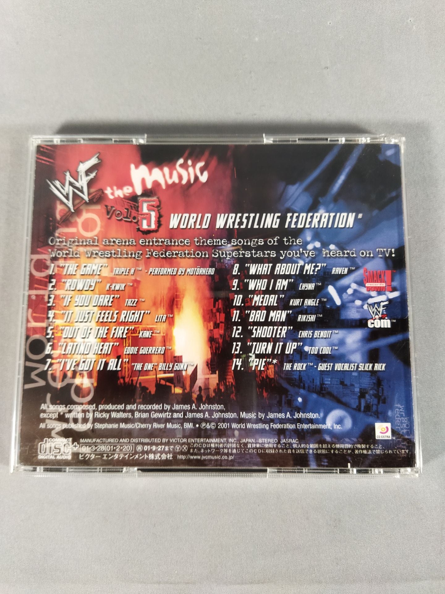 WWF The Music5 (Domestic Edition)