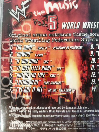 WWF The Music5 (Domestic Edition)