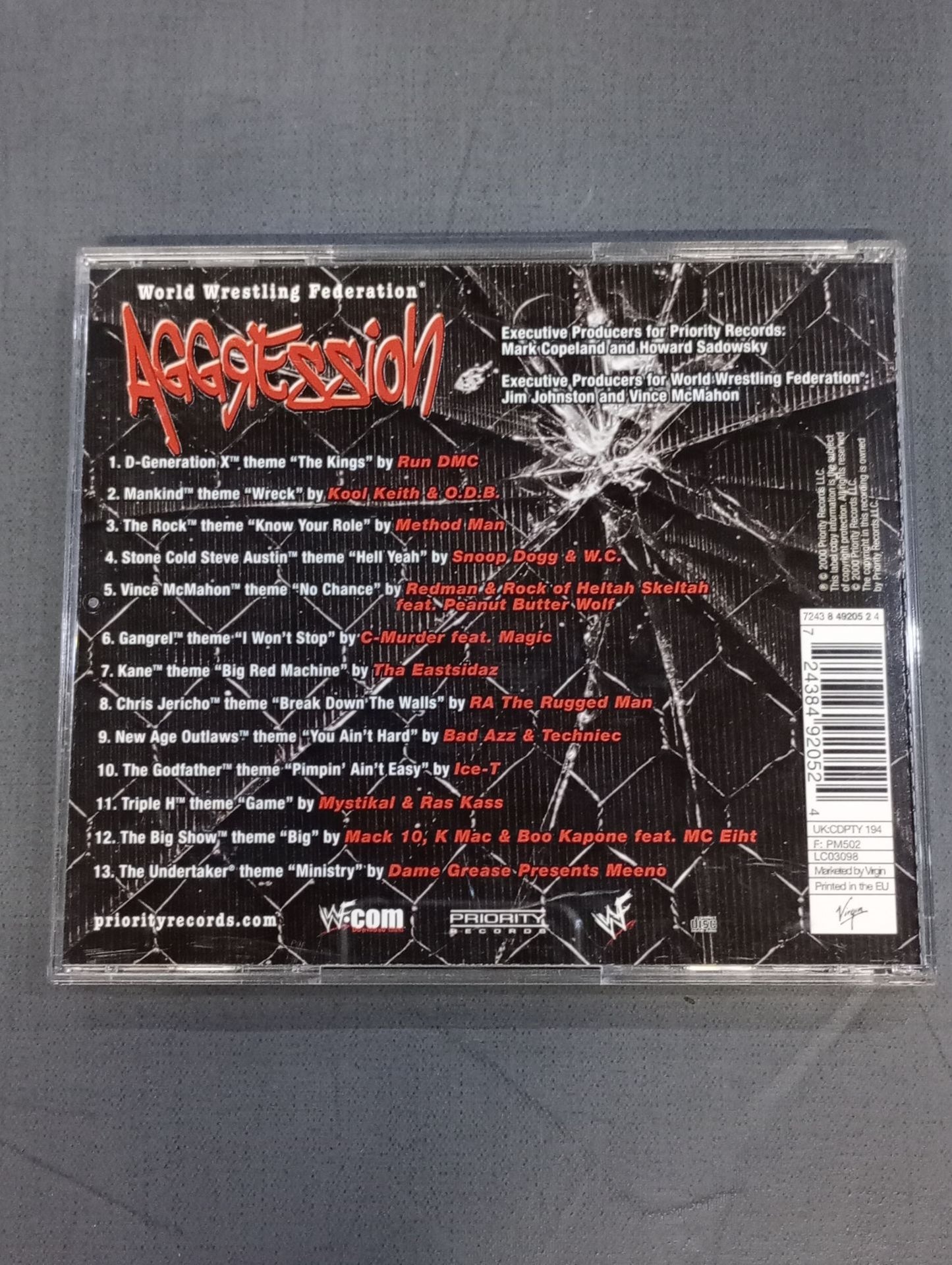 WWF Aggression (Input Disc)