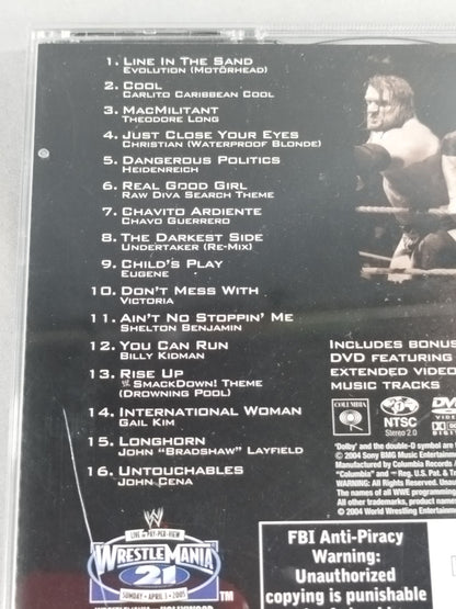 WWE THE MUSIC V6 (Input Disc)