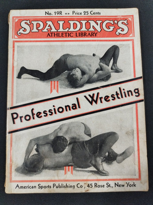 SPALDING’S ATHLETIC LIBRARY / Professional Wrestling