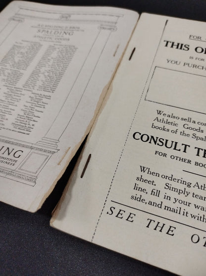 SPALDING’S ATHLETIC LIBRARY / Professional Wrestling