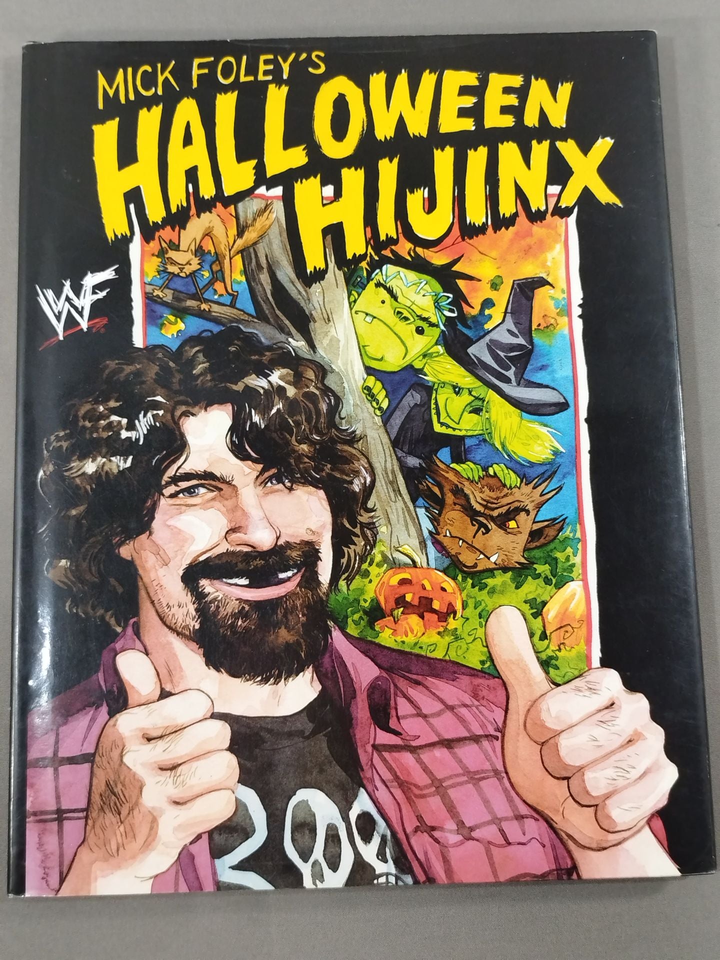 【WWE】カクタス・ジャック(ミック・フォーリー)サイン入りパンフレット WWE】カクタス・ジャック(ミック・フォーリー)サイン入り