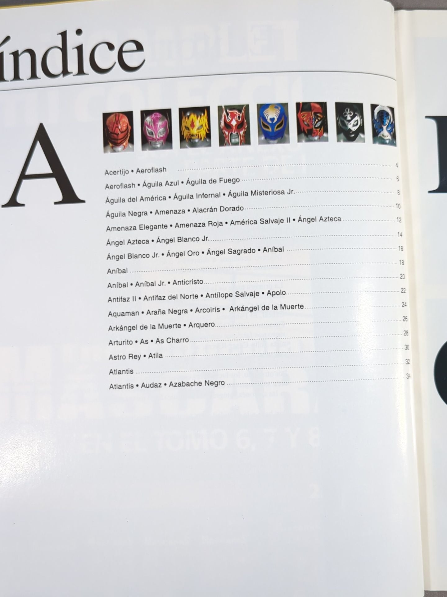 Enciclopedia de MASCARAS Tomo 6