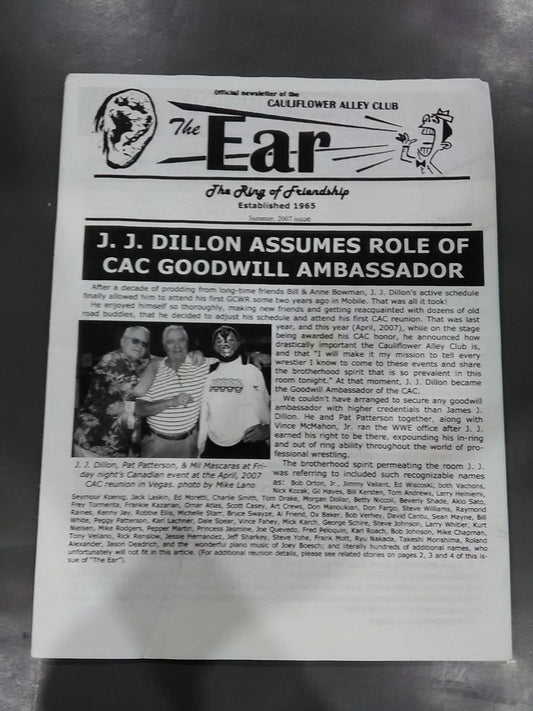 CAULIFLOWER ALLEY CLUB The Ear Summer 2007 issue