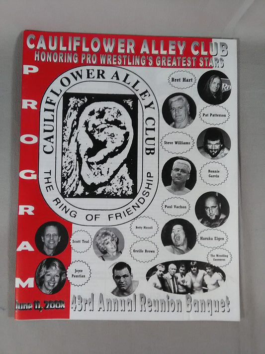 CAULIFLOWER ALLEY CLUB CELEBRATING 43rd Annual Reunion Banquet