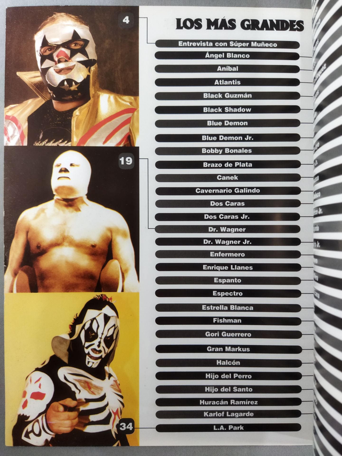 GRANDES FIGURAS DE LA LUCHA LIBRE NUMERO 17