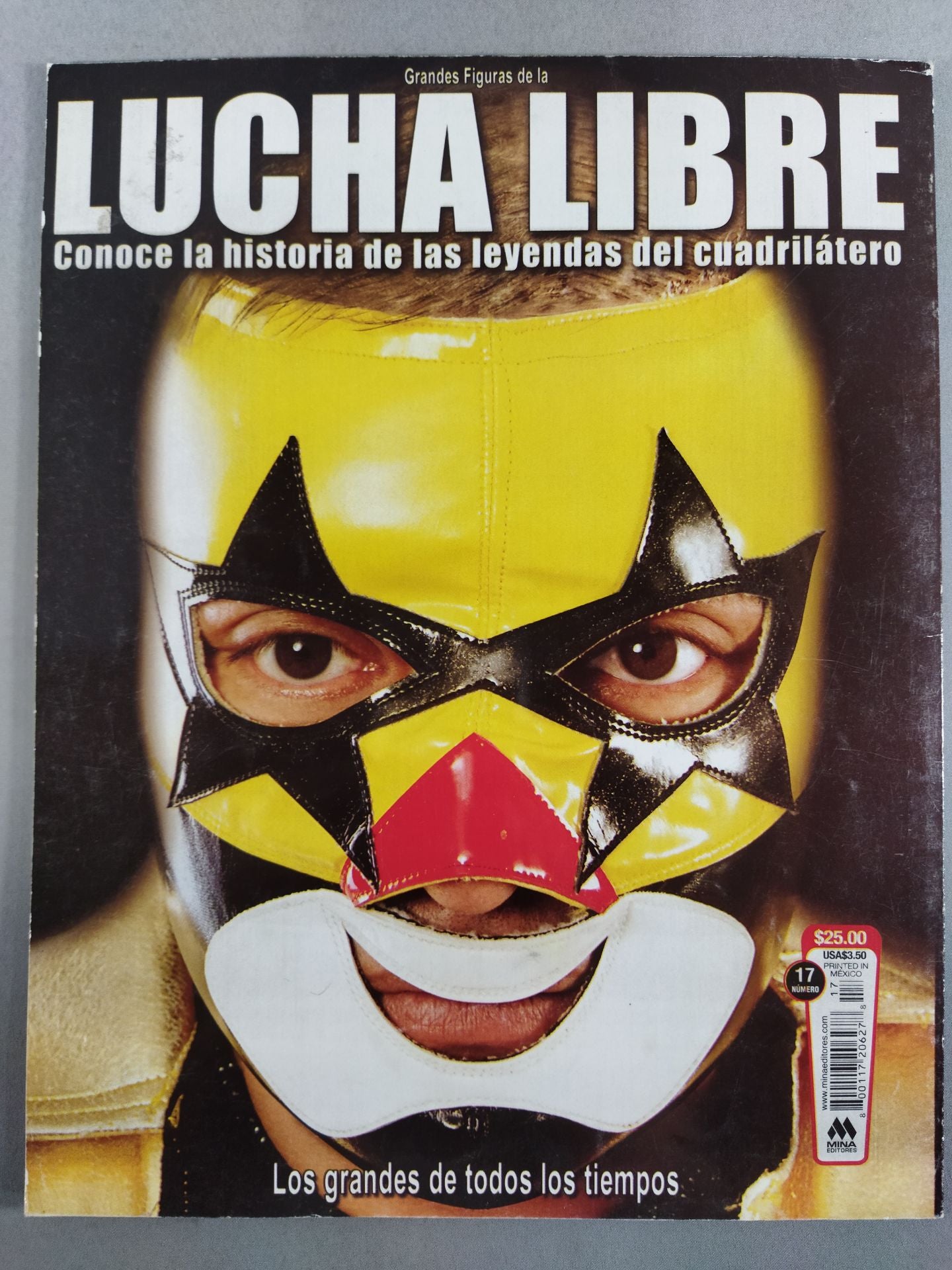 GRANDES FIGURAS DE LA LUCHA LIBRE NUMERO 17