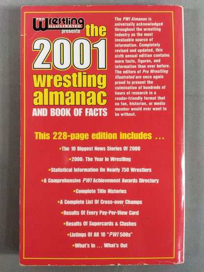 THE Wrestling  ALMANAC BOOK OF FACTS 2001